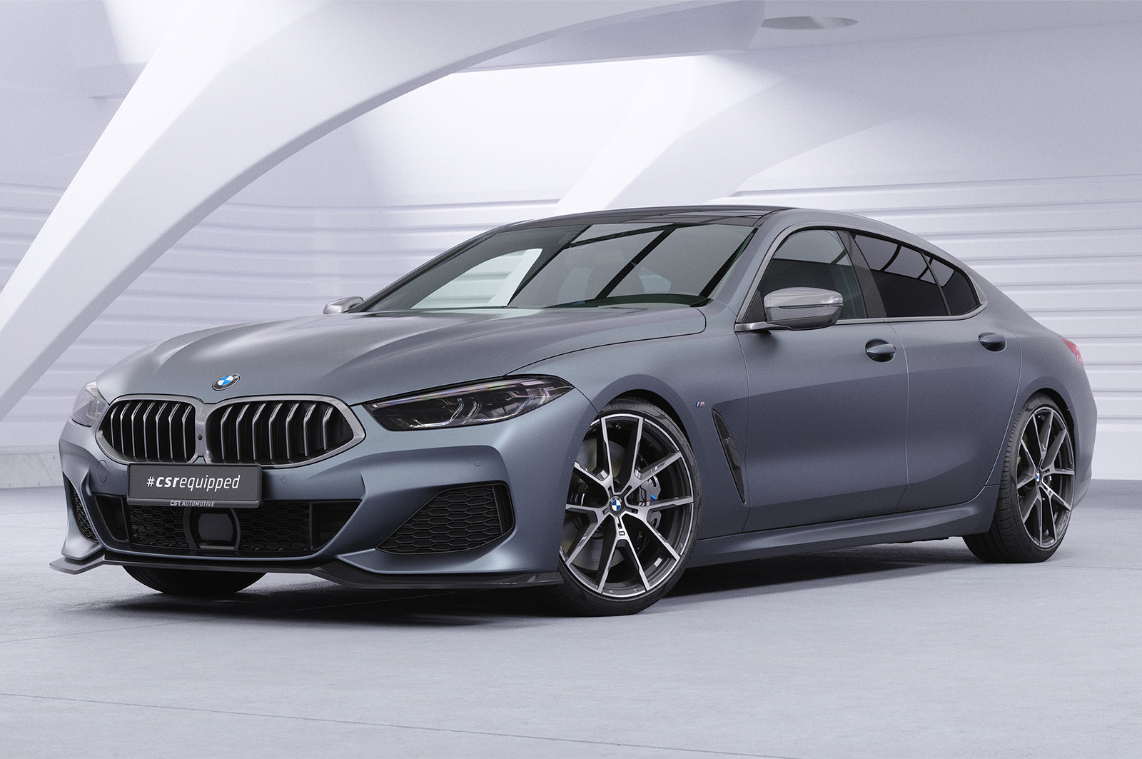 CSR Frontspoiler | Cup-Spoilerlippe mit ABE für BMW 8er G14, G15, G16 CSL858