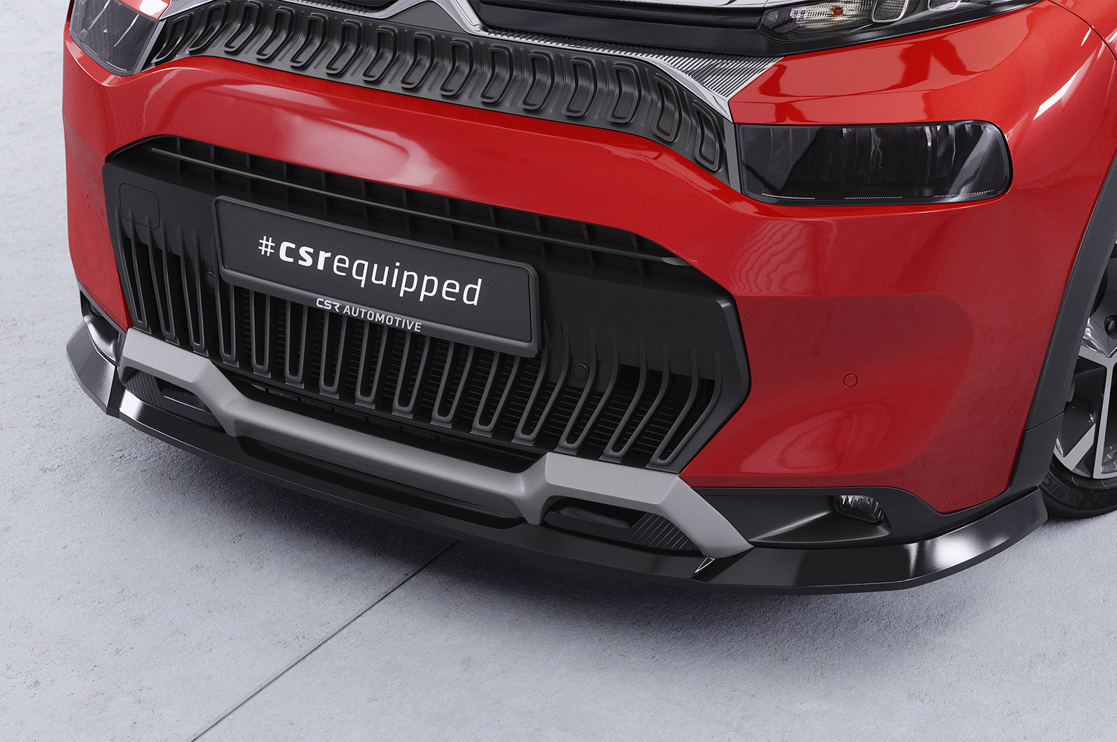 CSR Frontspoiler | Cup-Spoilerlippe mit ABE für Citroen C3 Aircross 2 CSL859