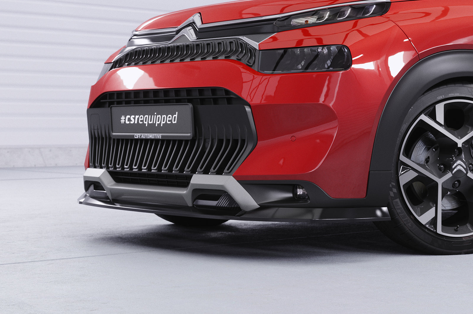 CSR Frontspoiler | Cup-Spoilerlippe mit ABE für Citroen C3 Aircross 2 CSL859
