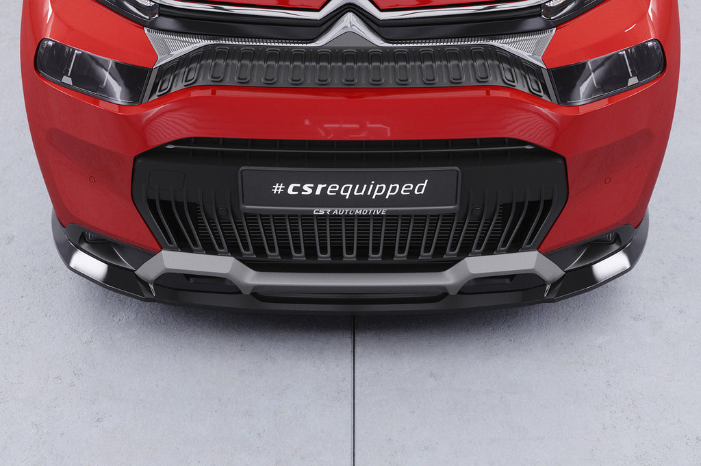 CSR Frontspoiler | Cup-Spoilerlippe mit ABE für Citroen C3 Aircross 2 CSL859