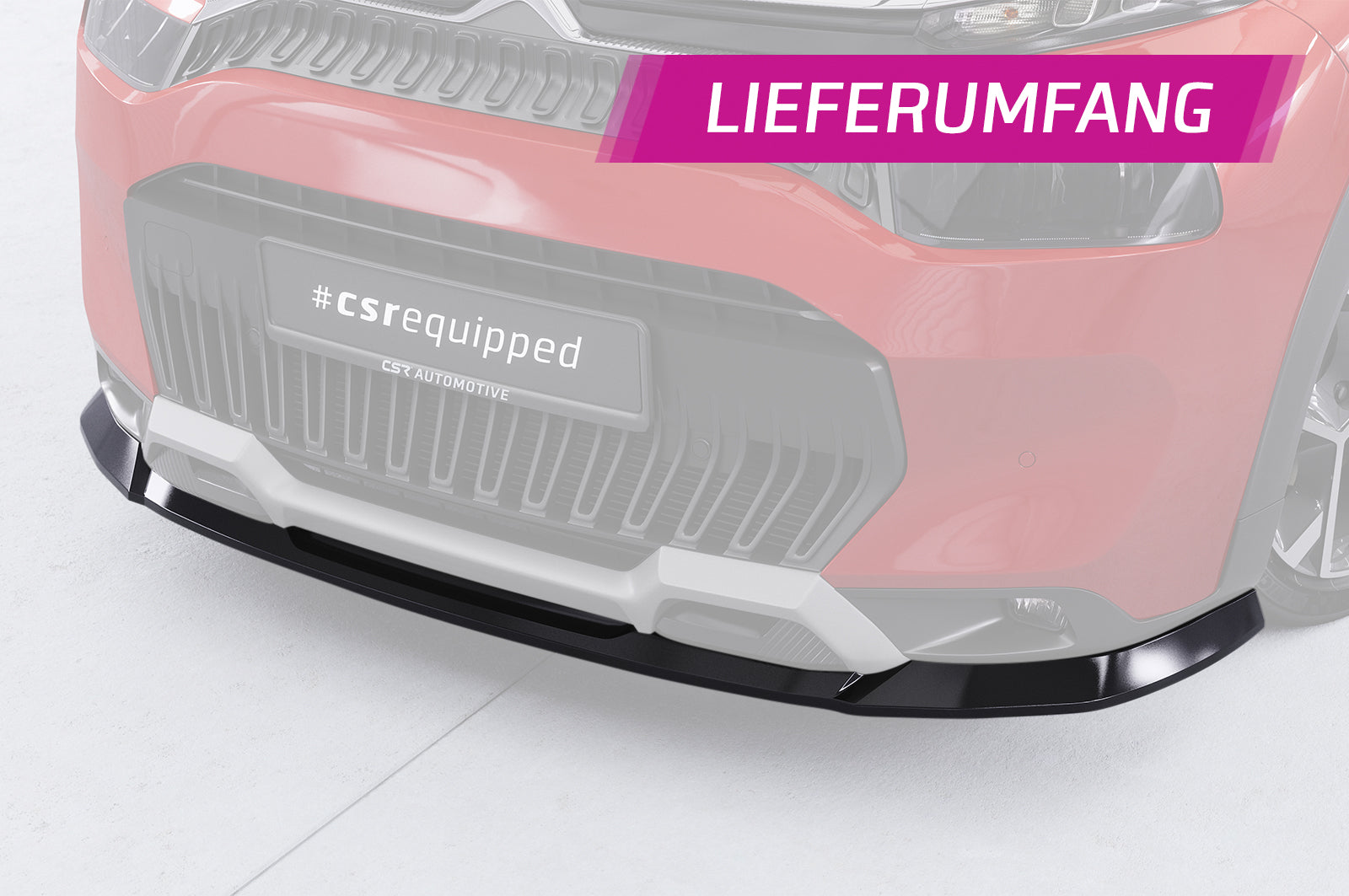 CSR Frontspoiler | Cup-Spoilerlippe mit ABE für Citroen C3 Aircross 2 CSL859