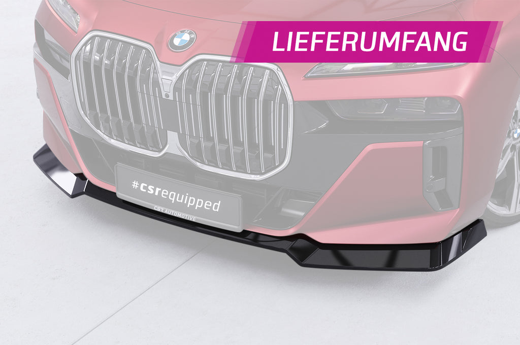 CSR Frontspoiler | Cup-Spoilerlippe mit ABE für BMW 7er G70 / i7 G70 CSL861