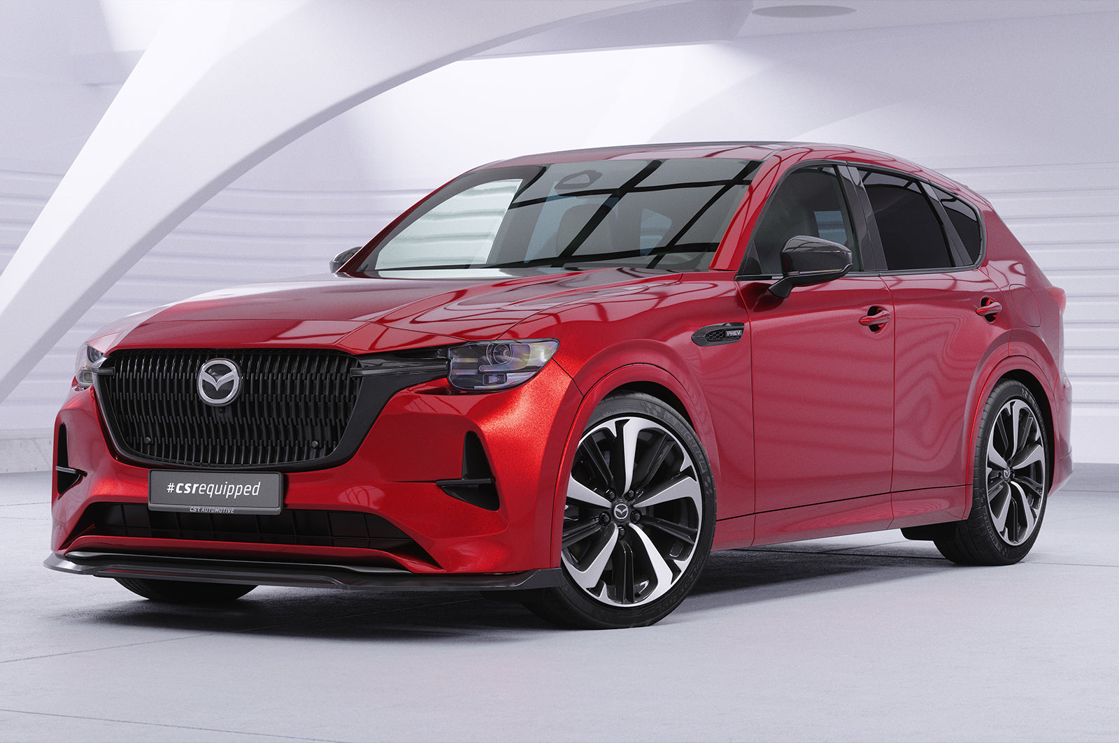 CSR Frontspoiler | Cup-Spoilerlippe mit ABE für Mazda CX-60/ CX-80 CSL862