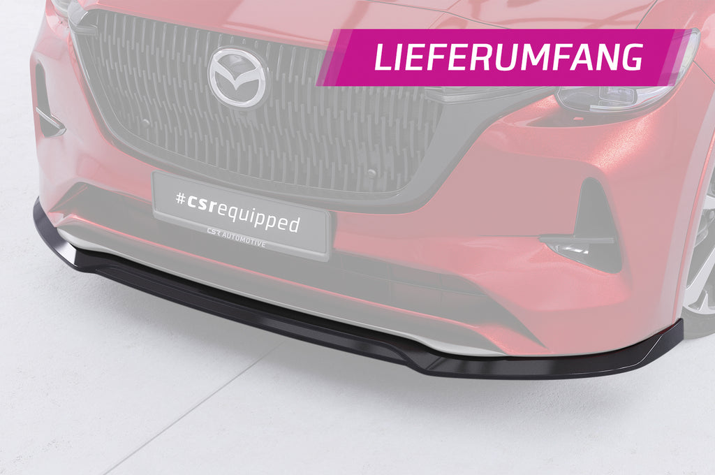 CSR Frontspoiler | Cup-Spoilerlippe mit ABE für Mazda CX-60/ CX-80 CSL862