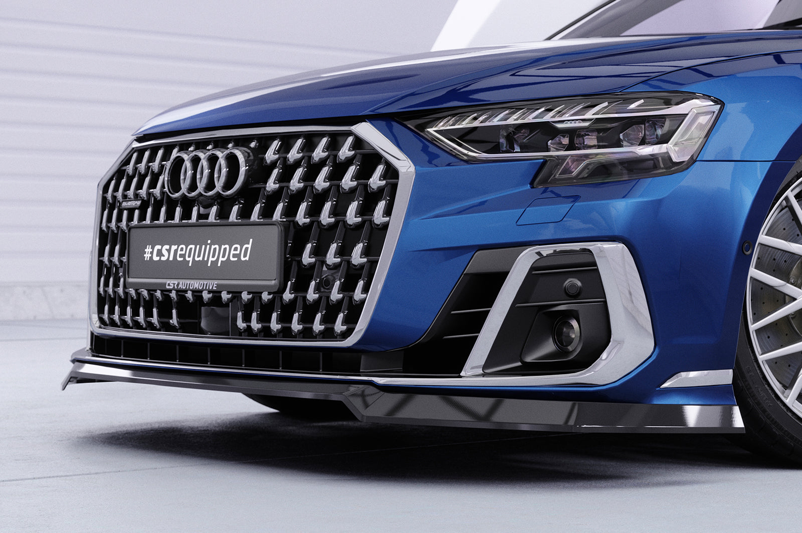CSR Frontspoiler | Cup-Spoilerlippe mit ABE für Audi A8 D5 (Typ 4N/F8) CSL863