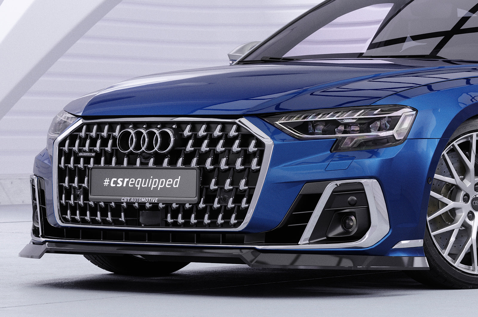 CSR Frontspoiler | Cup-Spoilerlippe mit ABE für Audi A8 D5 (Typ 4N/F8) CSL863