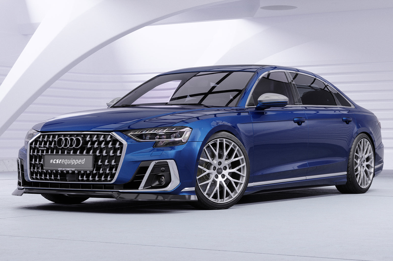 CSR Frontspoiler | Cup-Spoilerlippe mit ABE für Audi A8 D5 (Typ 4N/F8) CSL863