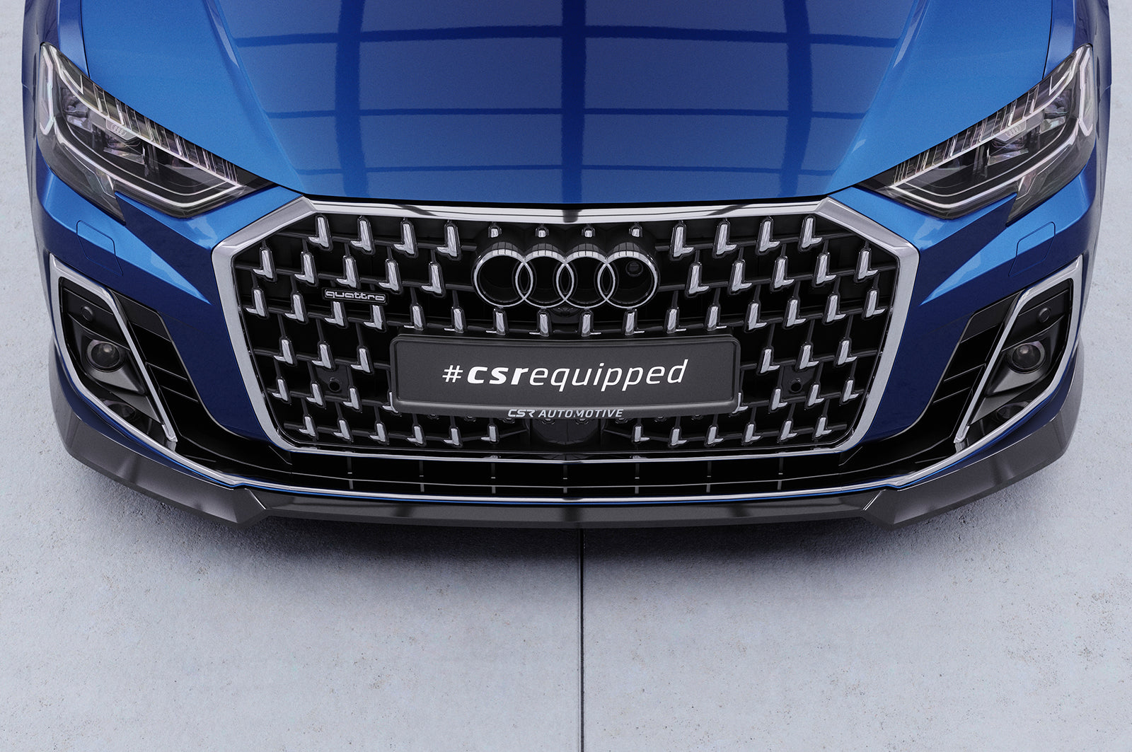 CSR Frontspoiler | Cup-Spoilerlippe mit ABE für Audi A8 D5 (Typ 4N/F8) CSL863