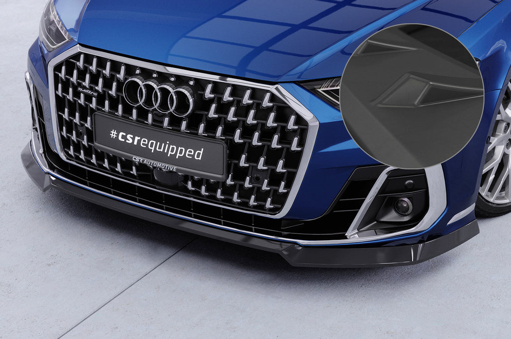 CSR Frontspoiler | Cup-Spoilerlippe mit ABE für Audi A8 D5 (Typ 4N/F8) CSL863-L Unlackiert roh (Lackierung erforderlich)