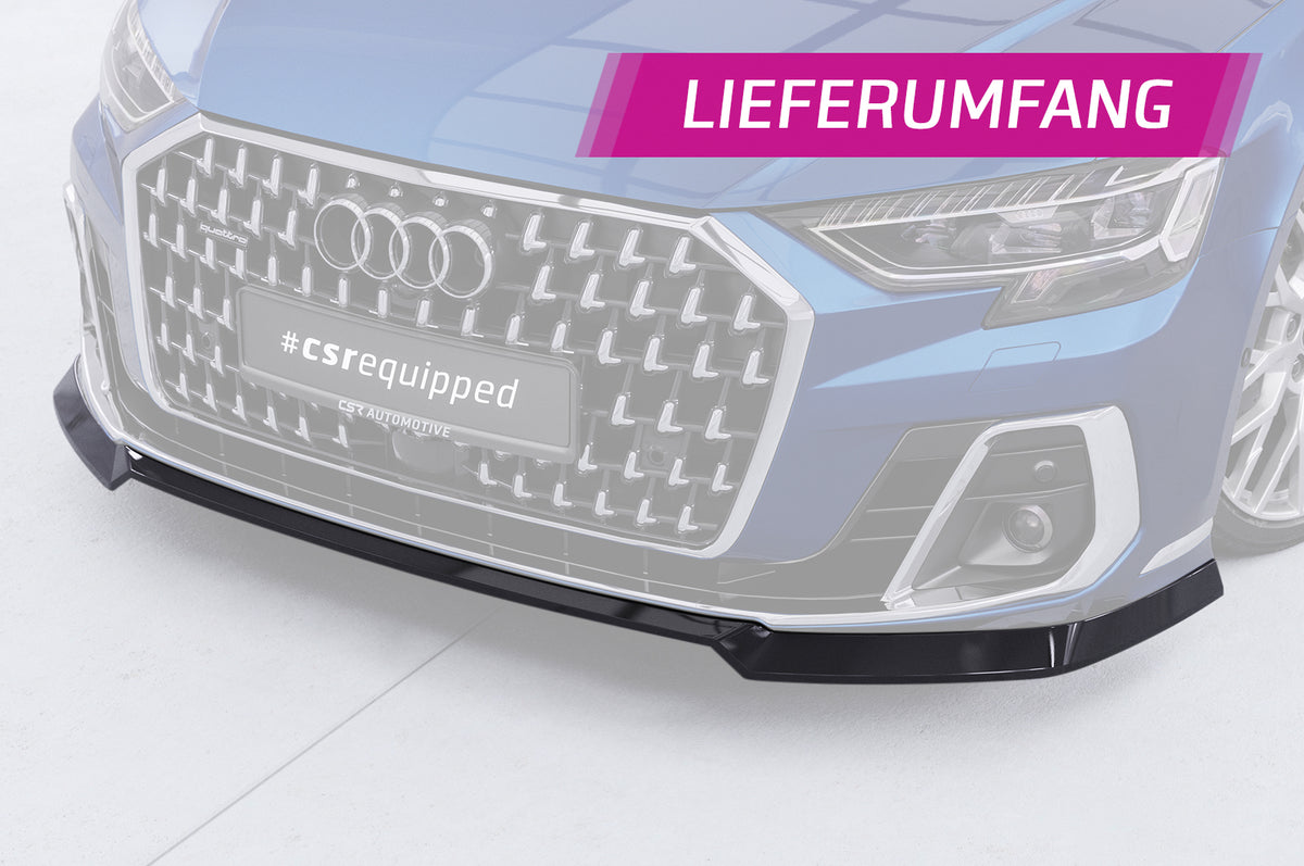 CSR Frontspoiler | Cup-Spoilerlippe mit ABE für Audi A8 D5 (Typ 4N/F8) CSL863
