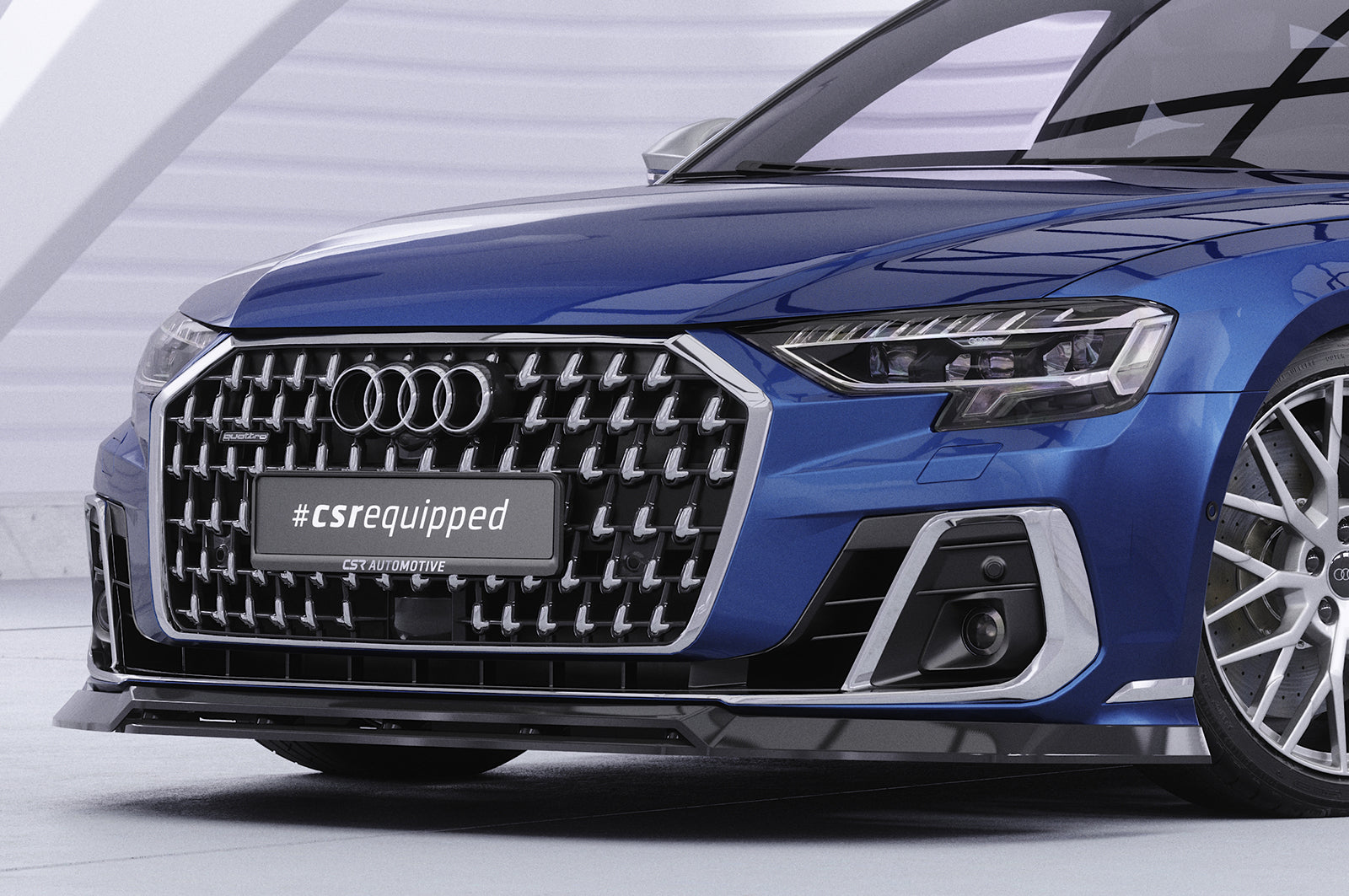 CSR Frontspoiler | Cup-Spoilerlippe mit ABE für Audi A8 D5 (Typ 4N/F8) CSL867