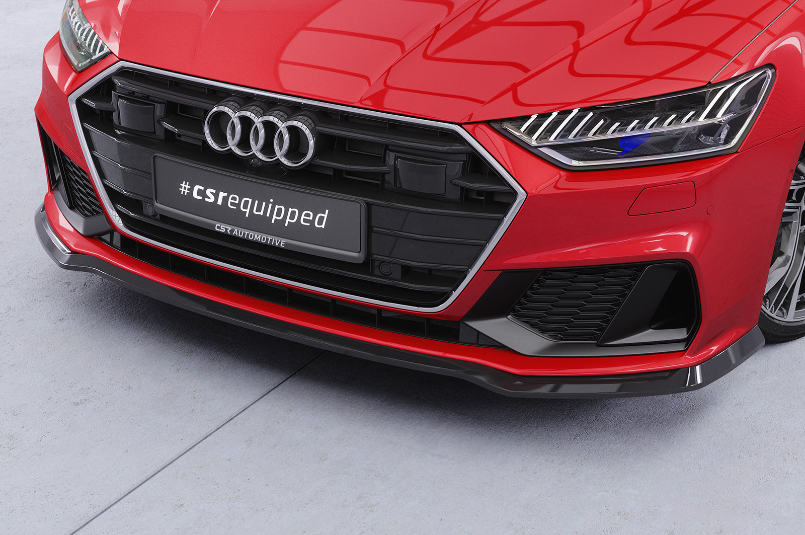 CSR Frontspoiler | Cup-Spoilerlippe mit ABE für Audi A7 / S7 C8 (Typ 4K/F2) CSL868