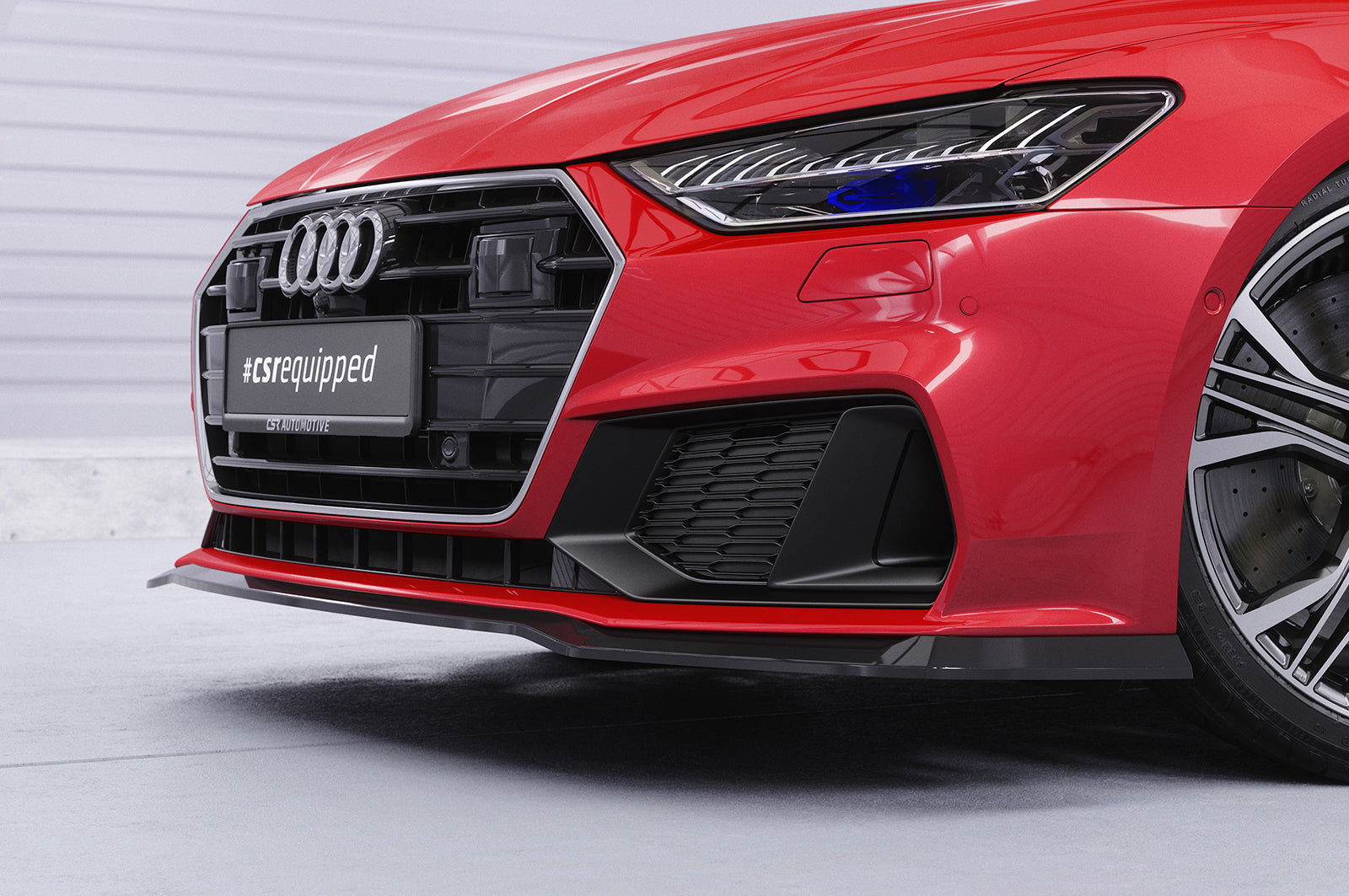 CSR Frontspoiler | Cup-Spoilerlippe mit ABE für Audi A7 / S7 C8 (Typ 4K/F2) CSL868