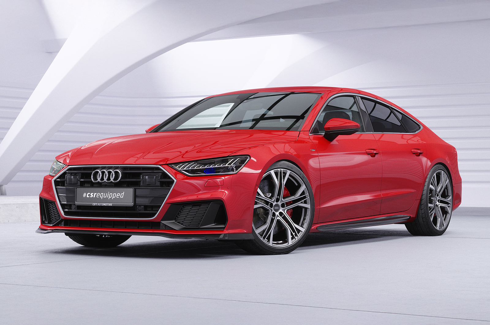 CSR Frontspoiler | Cup-Spoilerlippe mit ABE für Audi A7 / S7 C8 (Typ 4K/F2) CSL868