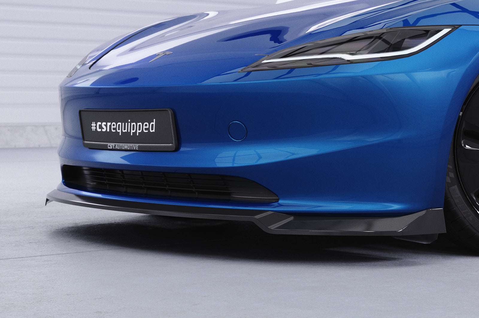 CSR Frontspoiler | Cup-Spoilerlippe mit ABE für Tesla Model 3 CSL869