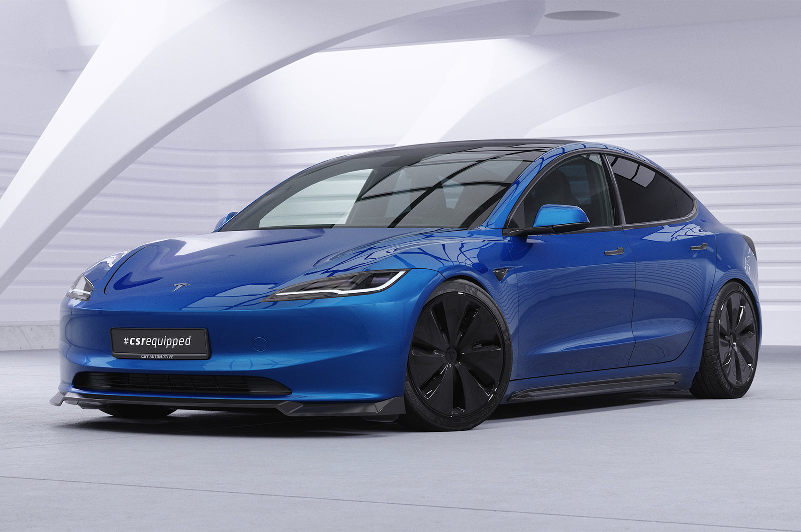 CSR Frontspoiler | Cup-Spoilerlippe mit ABE für Tesla Model 3 CSL869