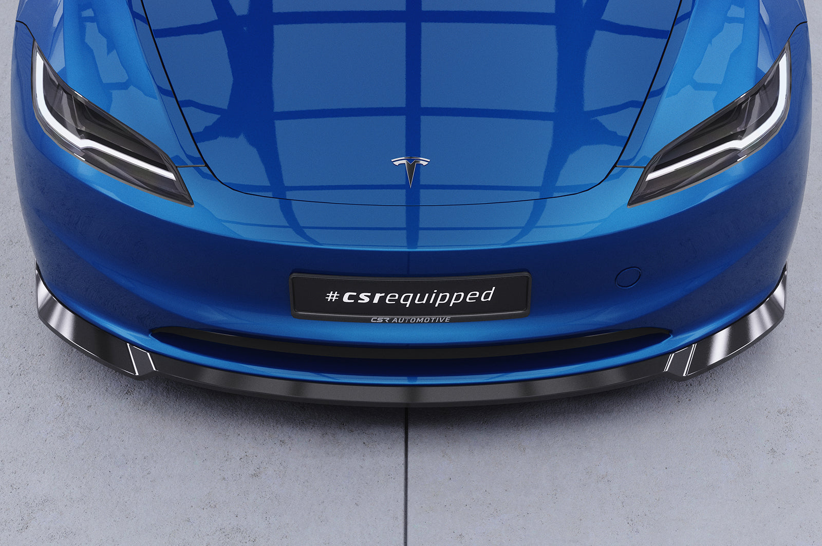 CSR Frontspoiler | Cup-Spoilerlippe mit ABE für Tesla Model 3 CSL869