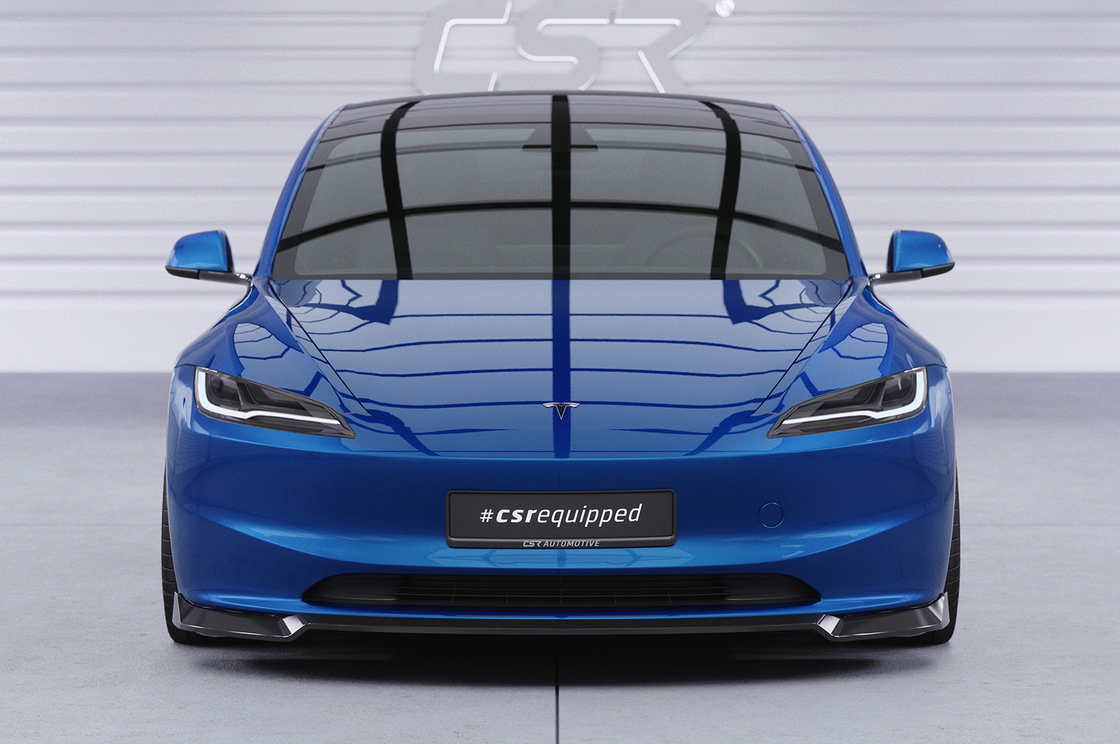 CSR Frontspoiler | Cup-Spoilerlippe mit ABE für Tesla Model 3 CSL869