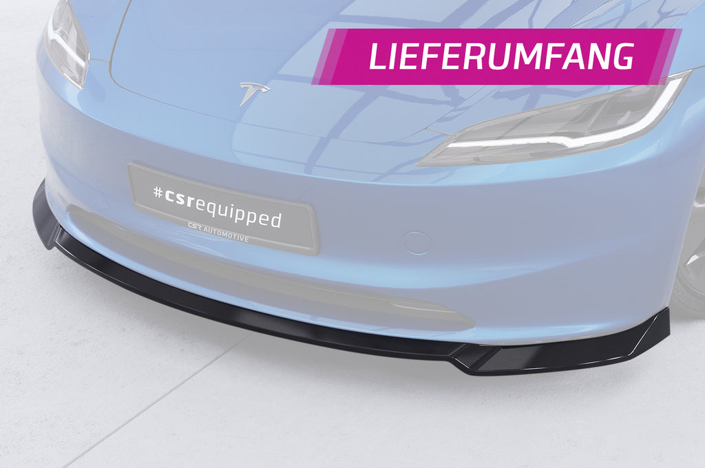 CSR Frontspoiler | Cup-Spoilerlippe mit ABE für Tesla Model 3 CSL869