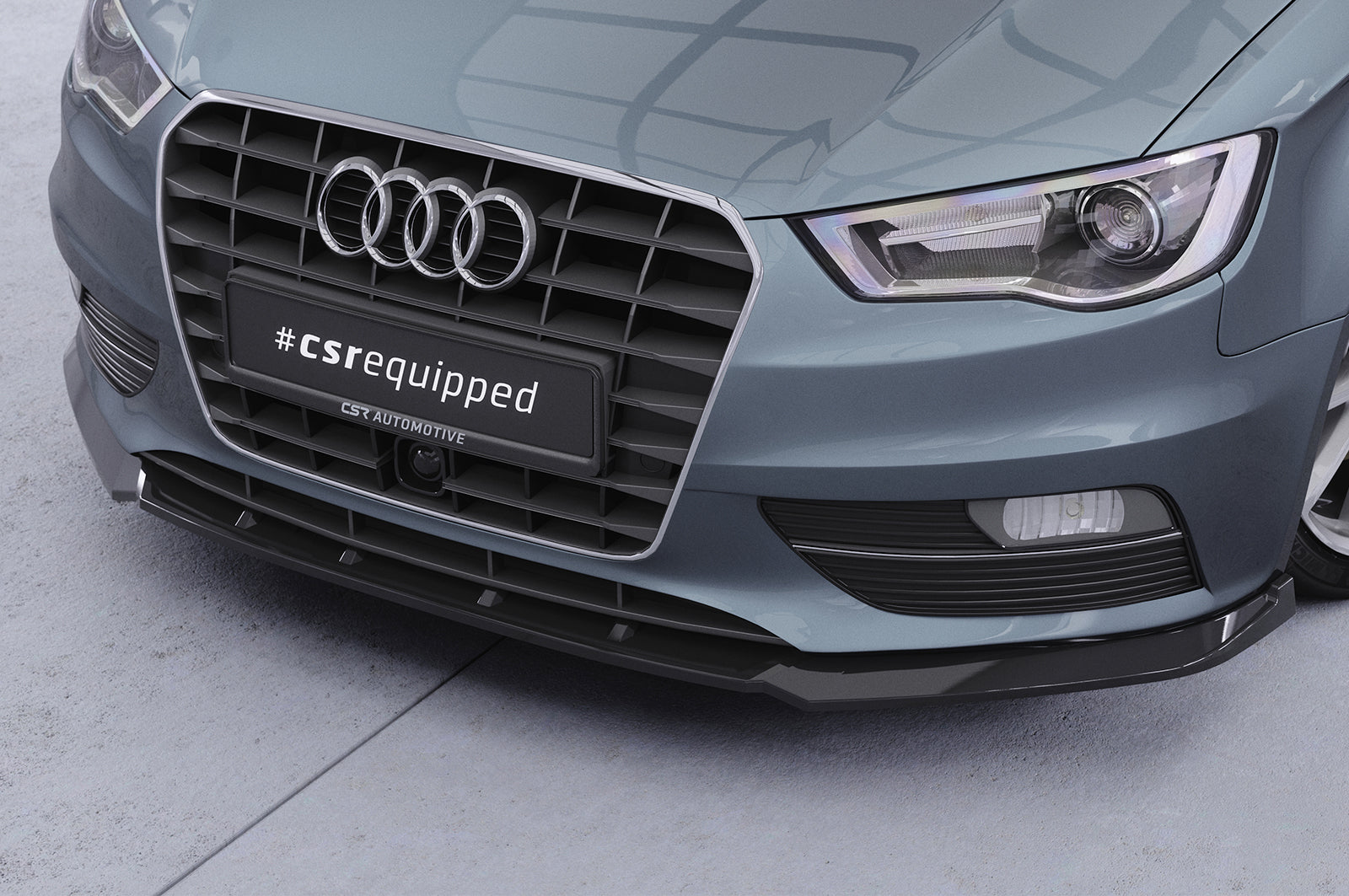 CSR Frontspoiler | Cup-Spoilerlippe mit ABE für Audi A3 8V CSL870