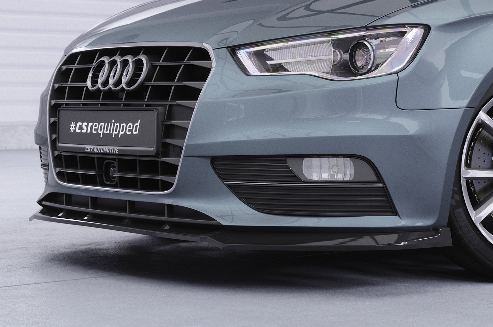CSR Frontspoiler | Cup-Spoilerlippe mit ABE für Audi A3 8V CSL870
