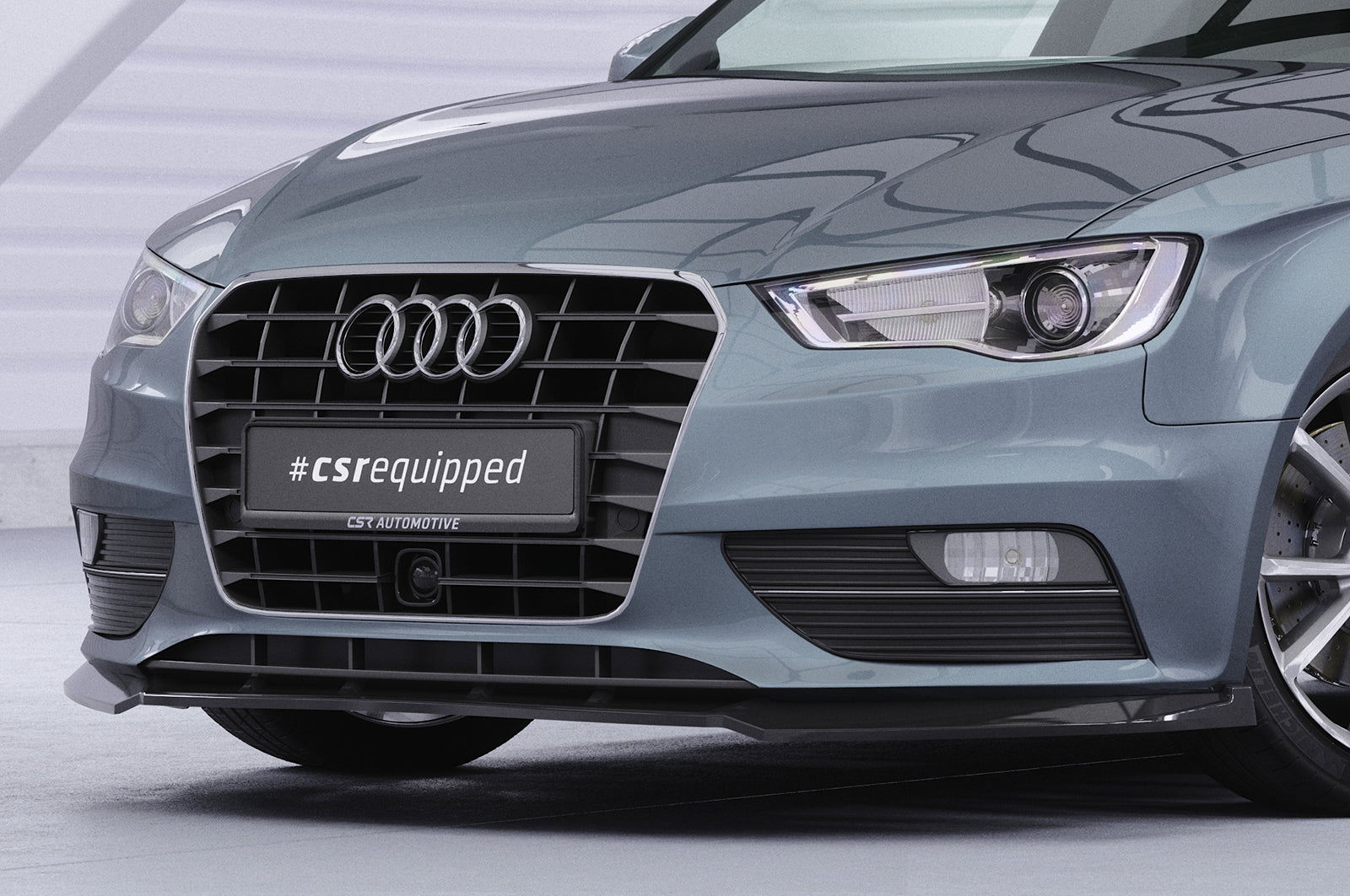 CSR Frontspoiler | Cup-Spoilerlippe mit ABE für Audi A3 8V CSL870