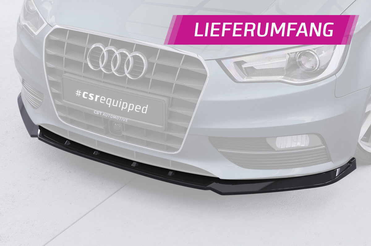 CSR Frontspoiler | Cup-Spoilerlippe mit ABE für Audi A3 8V CSL870