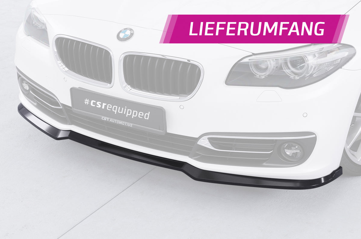 CSR Frontspoiler | Cup-Spoilerlippe mit ABE für BMW 5er F10 / F11 CSL872