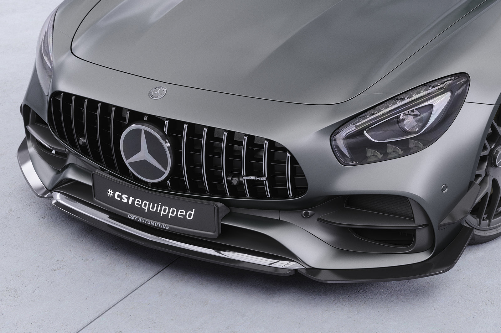 CSR Frontspoiler | Cup-Spoilerlippe mit ABE für Mercedes Benz AMG GT (190) CSL874