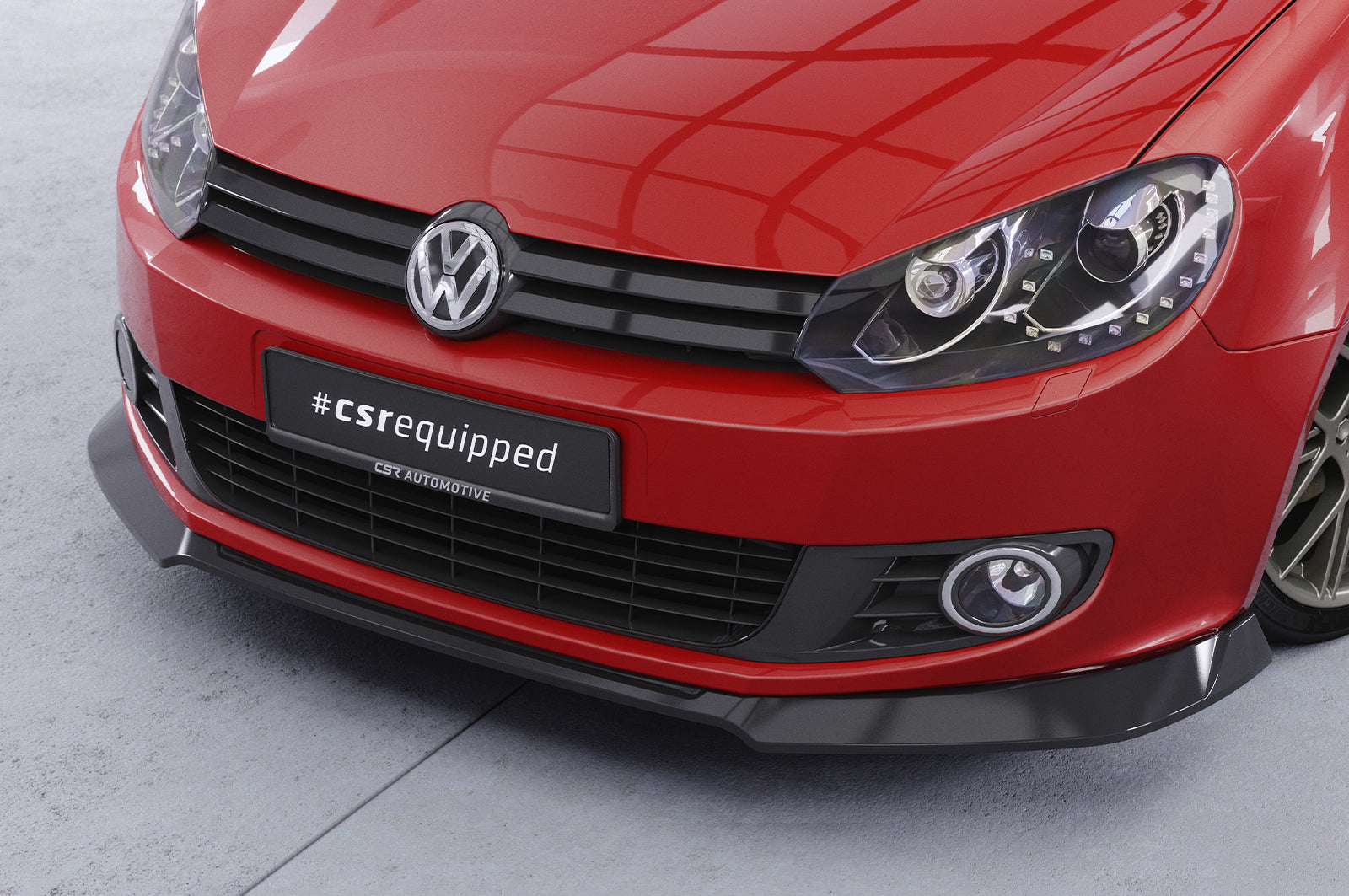 CSR Frontspoiler | Cup-Spoilerlippe mit ABE für VW Golf 6 (Typ 5K1) CSL877