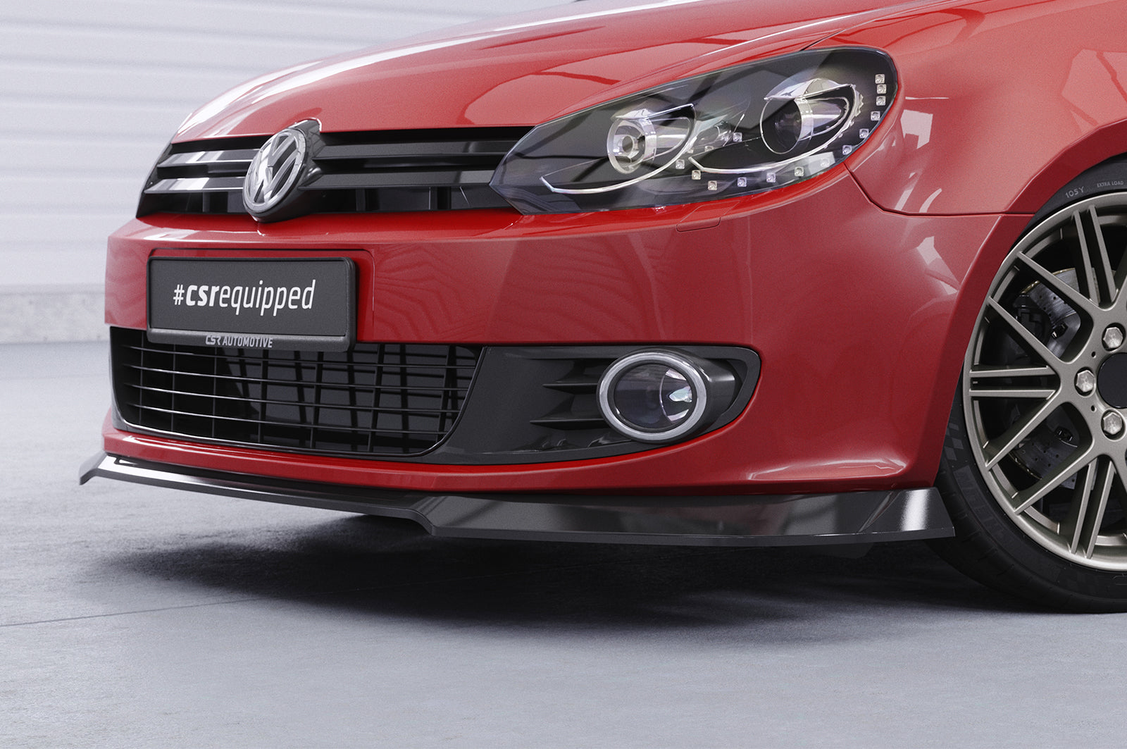 CSR Frontspoiler | Cup-Spoilerlippe mit ABE für VW Golf 6 (Typ 5K1) CSL877