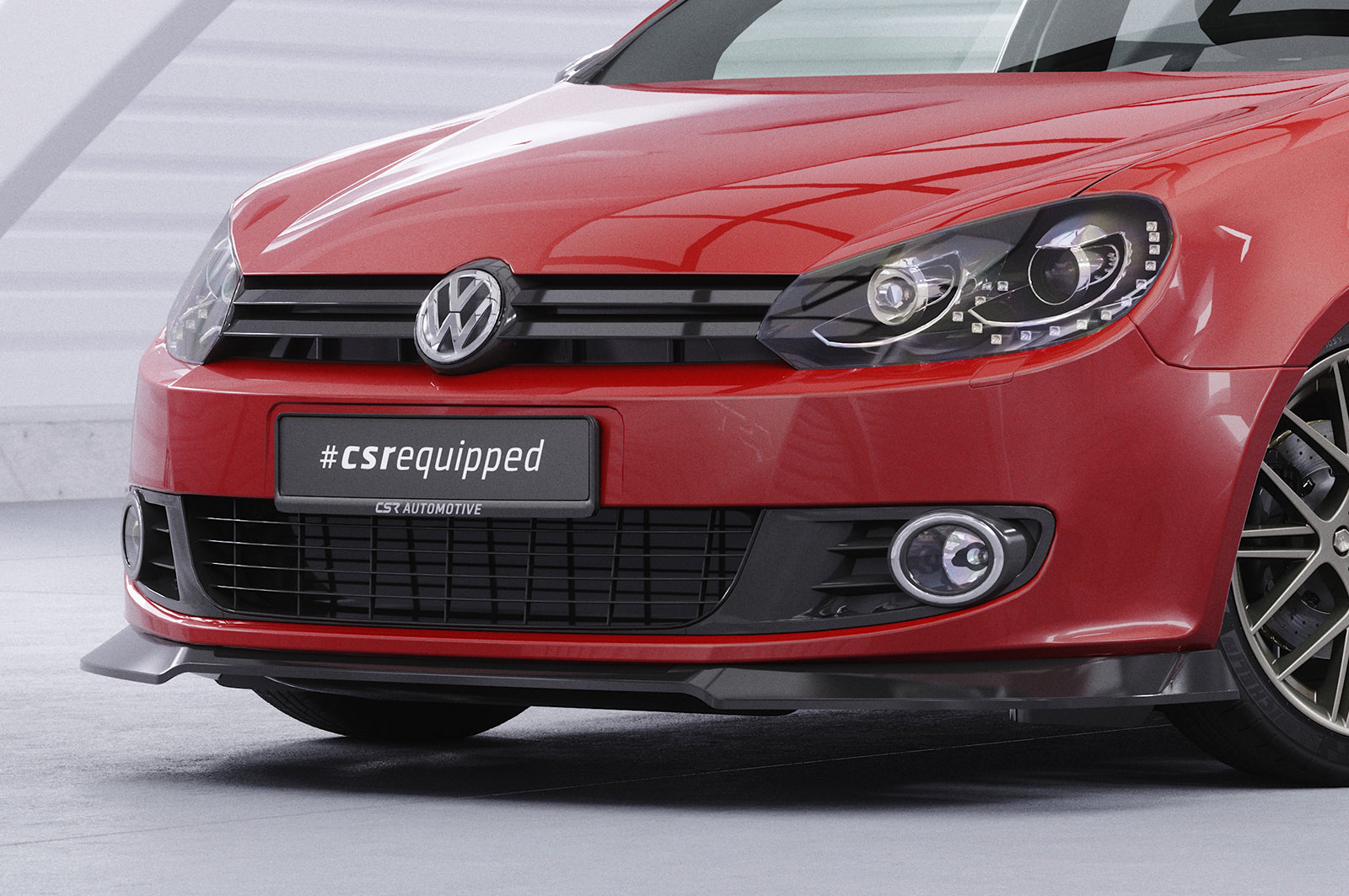 CSR Frontspoiler | Cup-Spoilerlippe mit ABE für VW Golf 6 (Typ 5K1) CSL877
