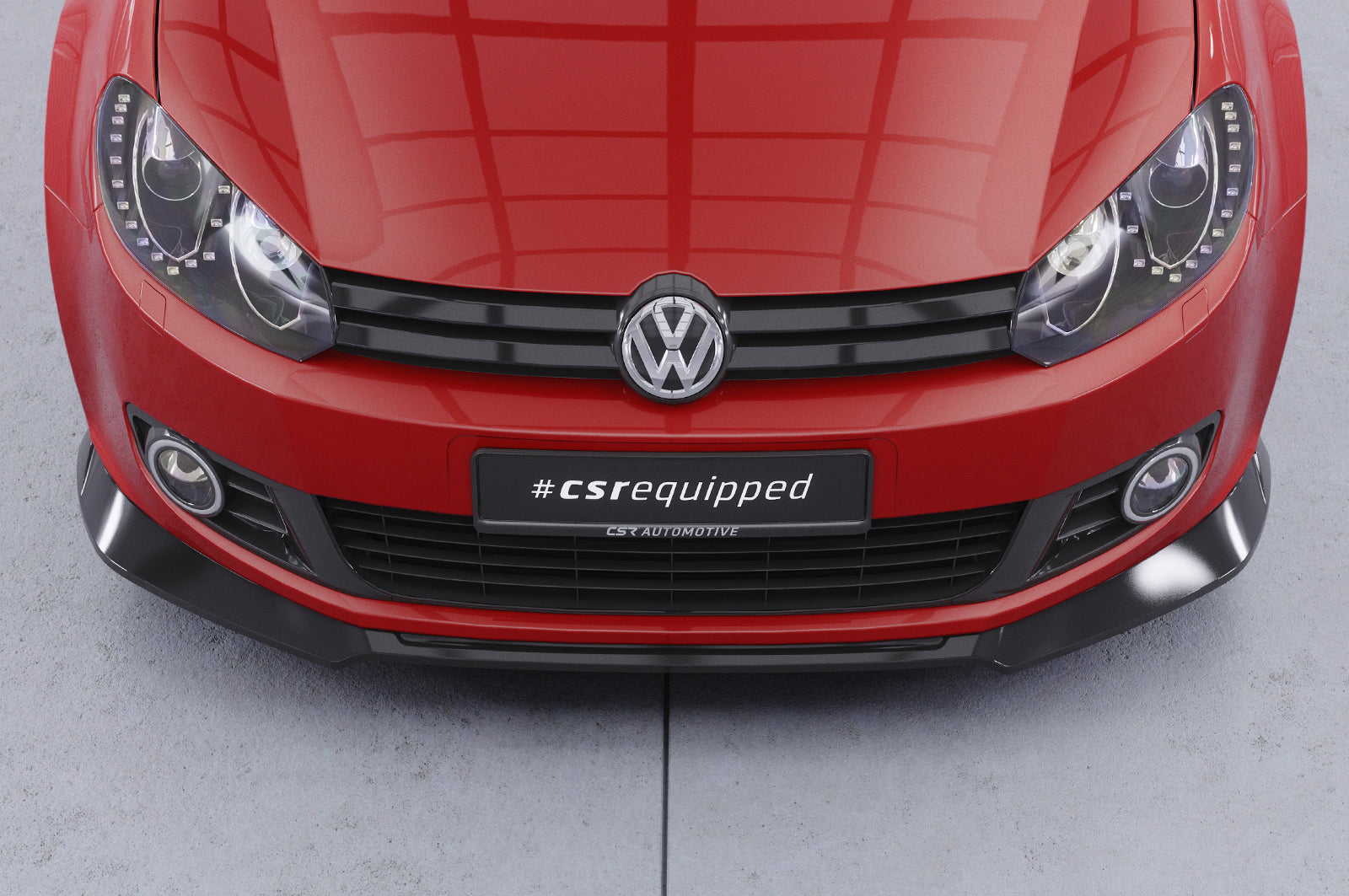 CSR Frontspoiler | Cup-Spoilerlippe mit ABE für VW Golf 6 (Typ 5K1) CSL877
