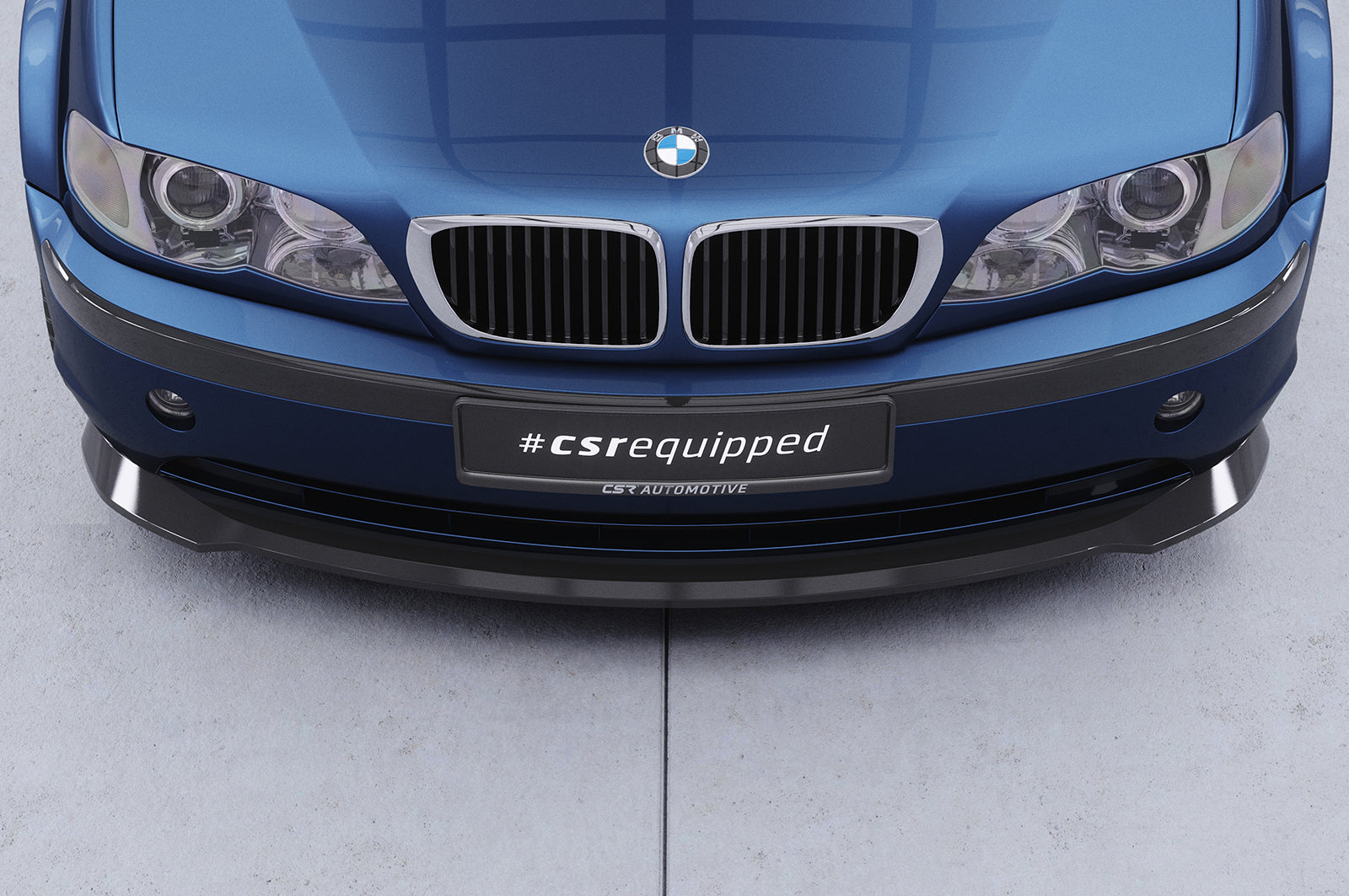 CSR Frontspoiler | Cup-Spoilerlippe mit ABE für BMW 3er E46 Limo / Touring CSL878