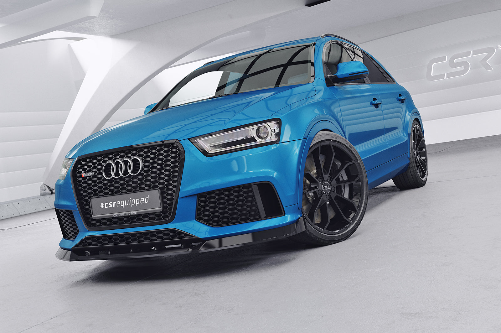 CSR Frontspoiler | Cup-Spoilerlippe mit ABE für Audi RSQ3 (8U) CSL879