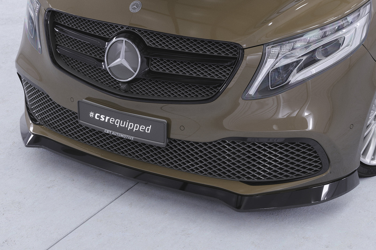 CSR Frontspoiler | Cup-Spoilerlippe mit ABE für Mercedes-Benz V-Klasse 447 / EQV CSL880
