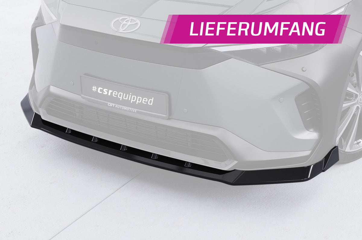 CSR Frontspoiler | Cup-Spoilerlippe mit ABE für Toyota bZ4X / Subaru Solterra CSL881