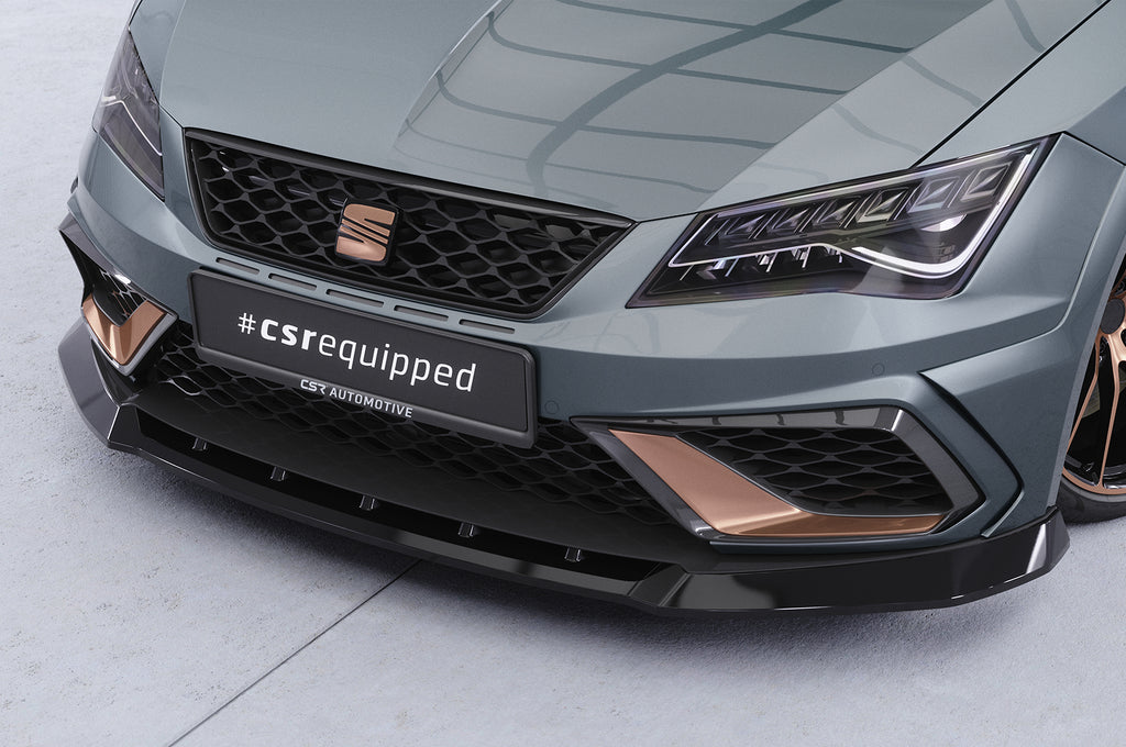 CSR Frontspoiler | Cup-Spoilerlippe mit ABE für Seat Leon 3 (Typ 5F) Cupra R  CSL885