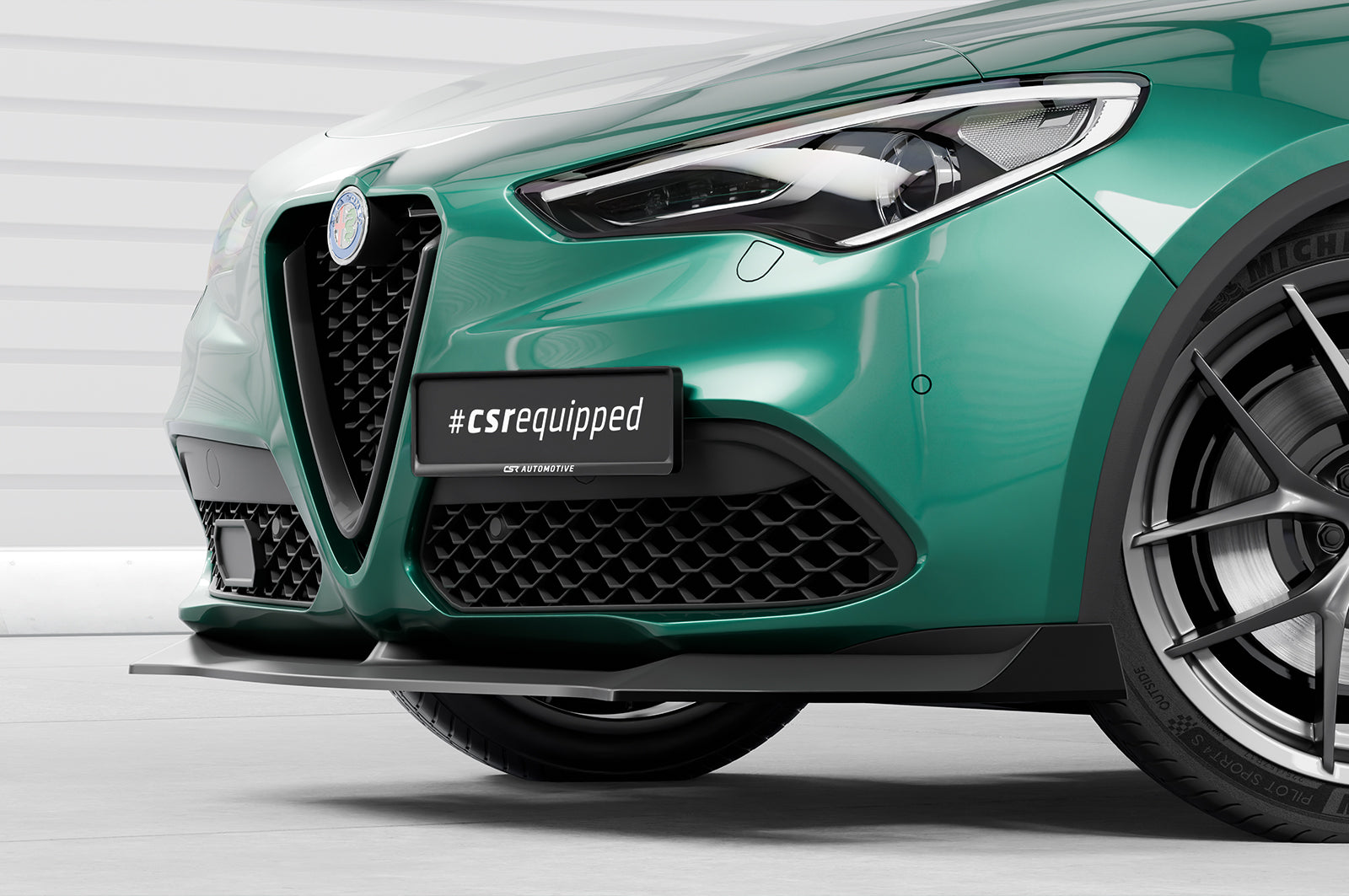 CSR Frontspoiler | Cup-Spoilerlippe mit ABE für Alfa Romeo Stelvio CSL886