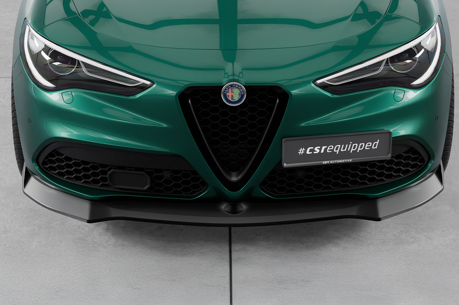 CSR Frontspoiler | Cup-Spoilerlippe mit ABE für Alfa Romeo Stelvio CSL886