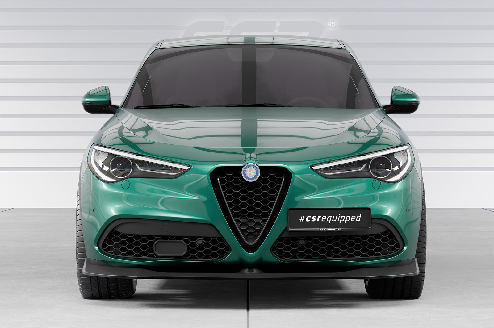 CSR Frontspoiler | Cup-Spoilerlippe mit ABE für Alfa Romeo Stelvio CSL886