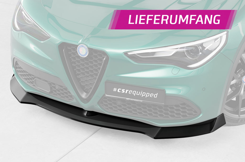 CSR Frontspoiler | Cup-Spoilerlippe mit ABE für Alfa Romeo Stelvio CSL886