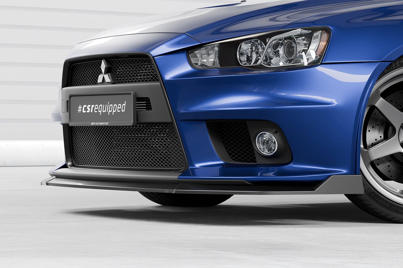 CSR Frontspoiler | Cup-Spoilerlippe mit ABE für Mitsubishi Lancer Evolution X CSL887