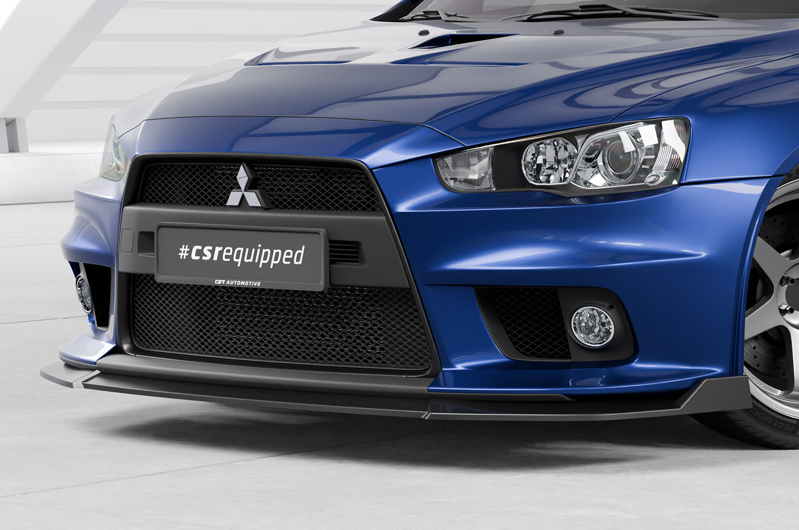 CSR Frontspoiler | Cup-Spoilerlippe mit ABE für Mitsubishi Lancer Evolution X CSL887