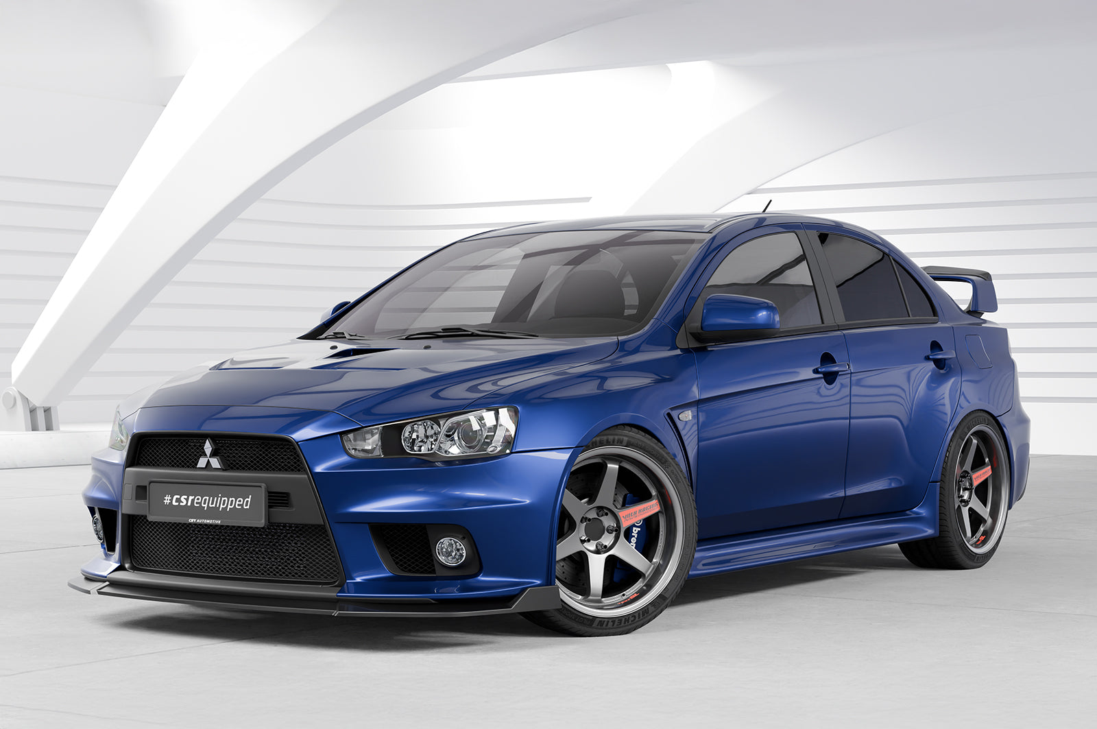 CSR Frontspoiler | Cup-Spoilerlippe mit ABE für Mitsubishi Lancer Evolution X CSL887