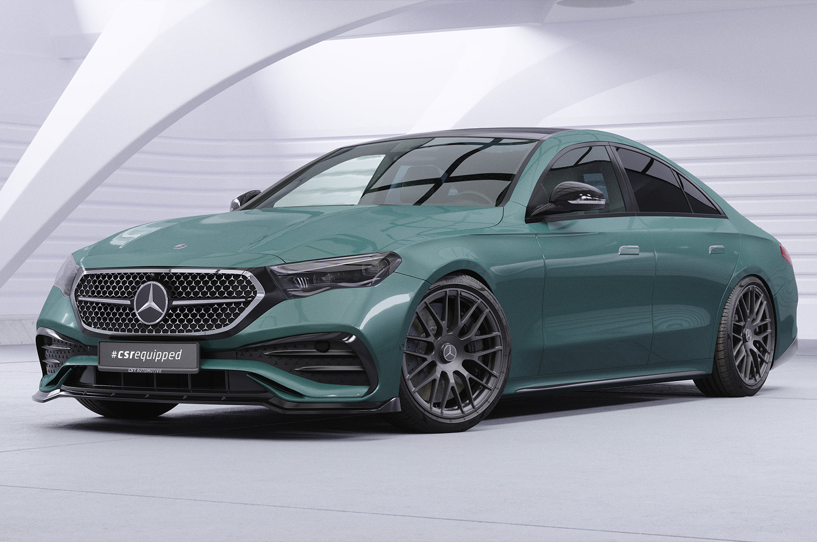 CSR Frontspoiler | Cup-Spoilerlippe mit ABE für Mercedes Benz E-Klasse W214 / S214 CSL888
