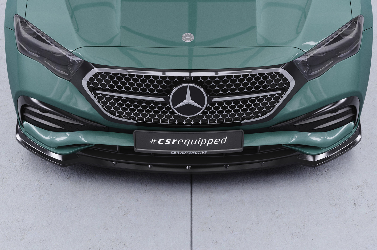 CSR Frontspoiler | Cup-Spoilerlippe mit ABE für Mercedes Benz E-Klasse W214 / S214 CSL888