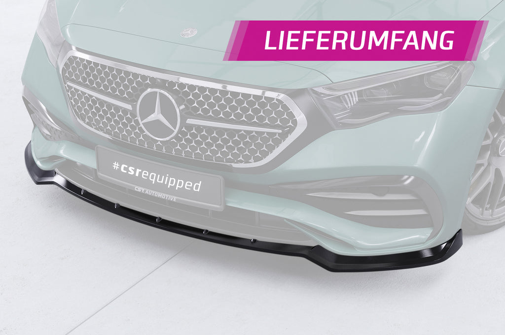 CSR Frontspoiler | Cup-Spoilerlippe mit ABE für Mercedes Benz E-Klasse W214 / S214 CSL888