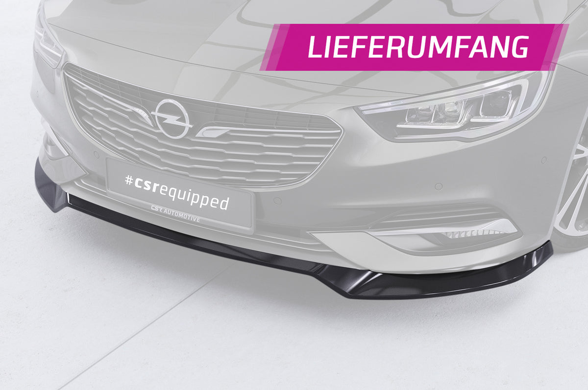 CSR Frontspoiler | Cup-Spoilerlippe mit ABE für Opel Insignia B CSL889