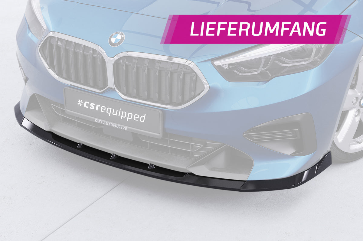 CSR Frontspoiler | Cup-Spoilerlippe mit ABE für BMW 2er F44 CSL891